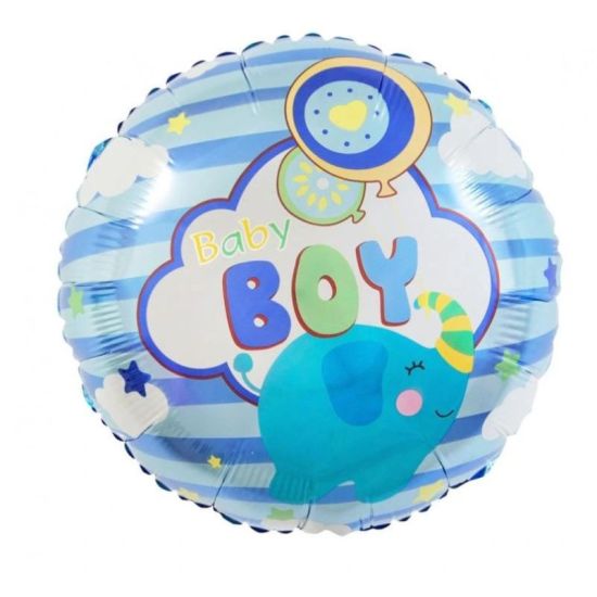 Baby boy balloon with Helium (45cm )