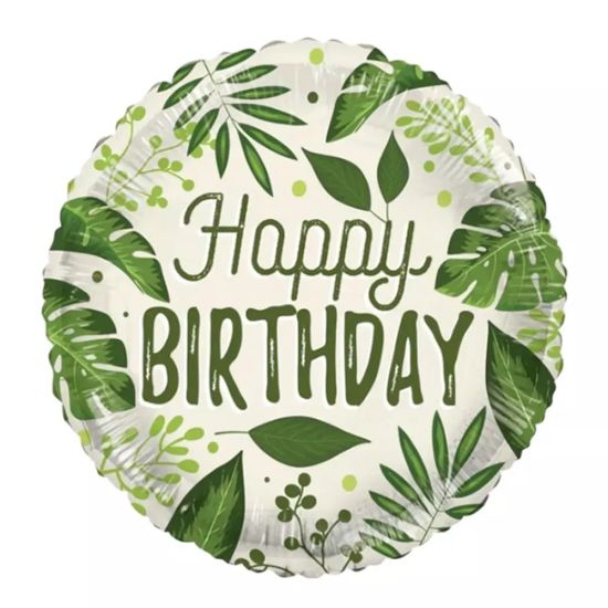 Születésnapi lufi héliummal töltve  (45cm) - országosan 2 munkanapos előrendeléssel