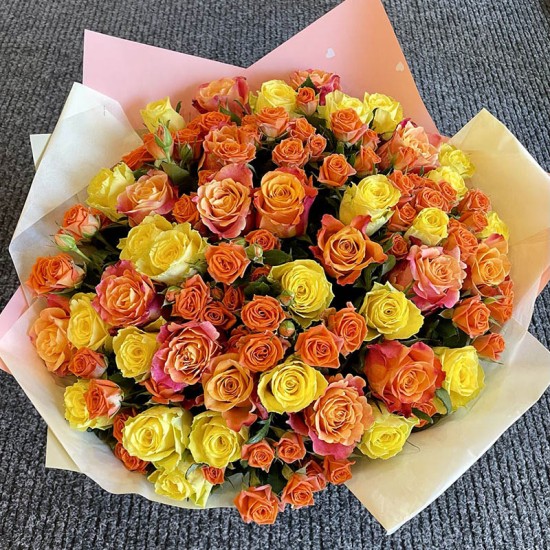 101 heated nights - flower bouquet
