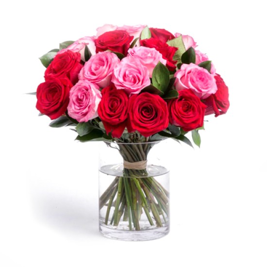 A'la nature - Pink and Red roses