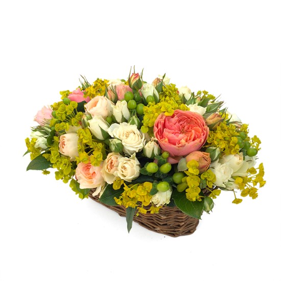 Boating - flower basket