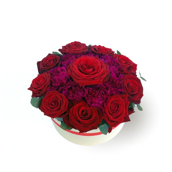 A box of love - flower box