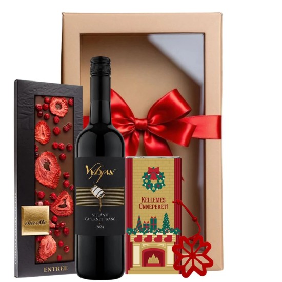 Christmas lights - gift box