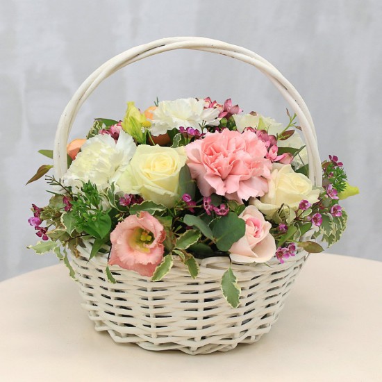 Small garden - flower basket