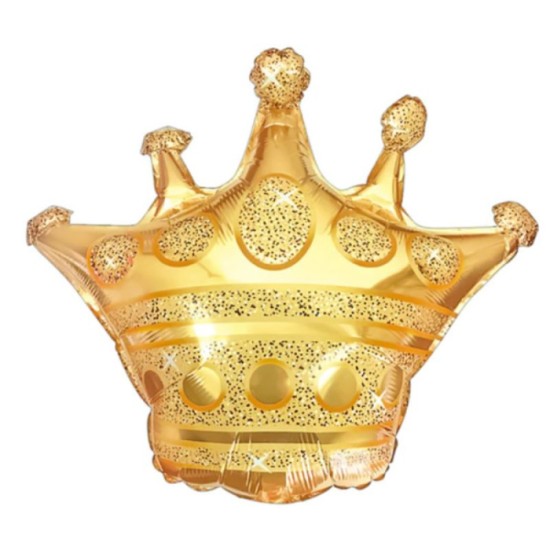 Crown balloon with helium (40x37cm)