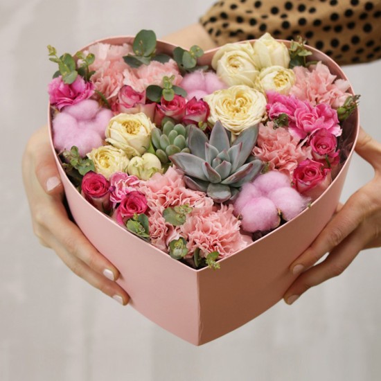 Pink magic - flower box