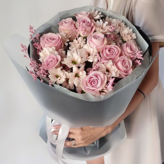 Silky touch - flower bouquet