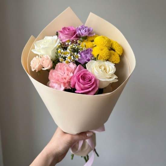 Silky dawn - flower bouquet