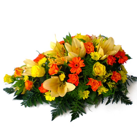 Pleasant memories - funeral spray