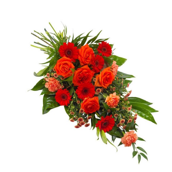 Colorful memories - funeral sheaf