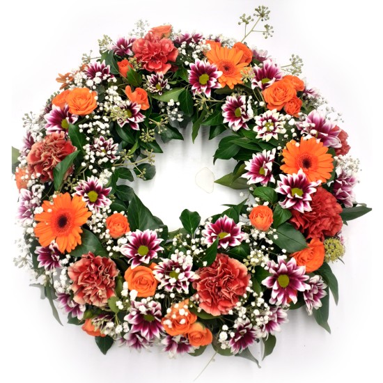 Peace in your heart - open wreath