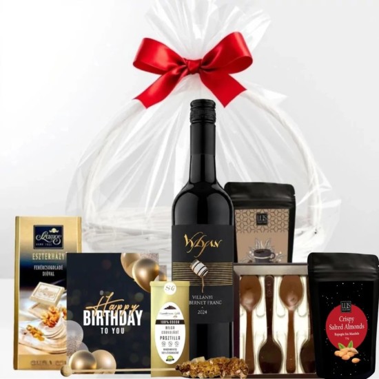 Birthday elegance - gift basket