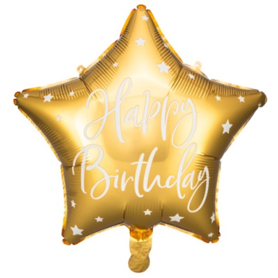 Birthday balloon  with  Helium (40cm )