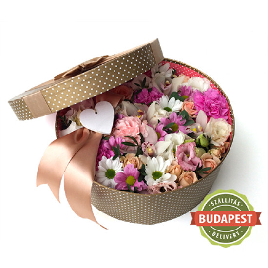 Szinpompás virágdoboz - csak Budapestre