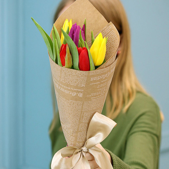 Tulip bouquets (5 tulips) - Corporate offer