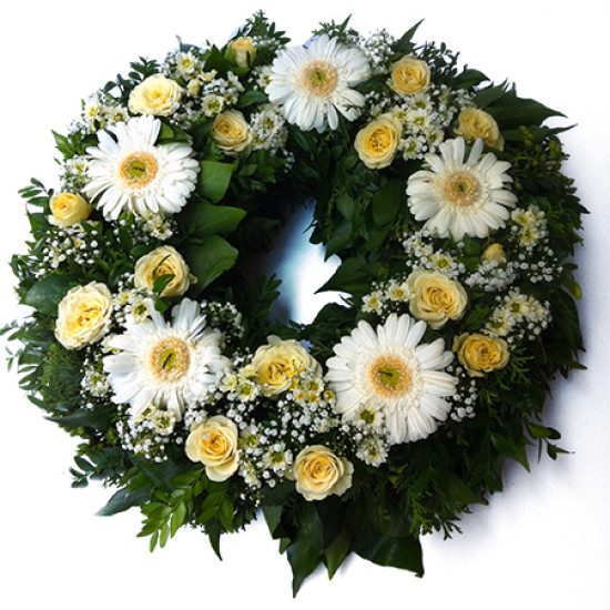 Eternal memories - open wreath