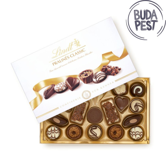 Lindt Pralines Classic Milk Chocolate Selection, 200g -  ONLY TO BUDAPEST