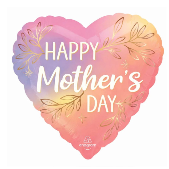 Mother's Day balloon with  helium (43cm)