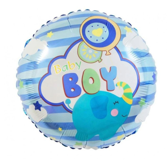 Baby boy balloon with Helium (45cm )