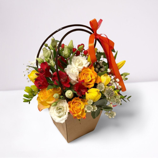 Jó, hogy vagy nekem - virágdoboz